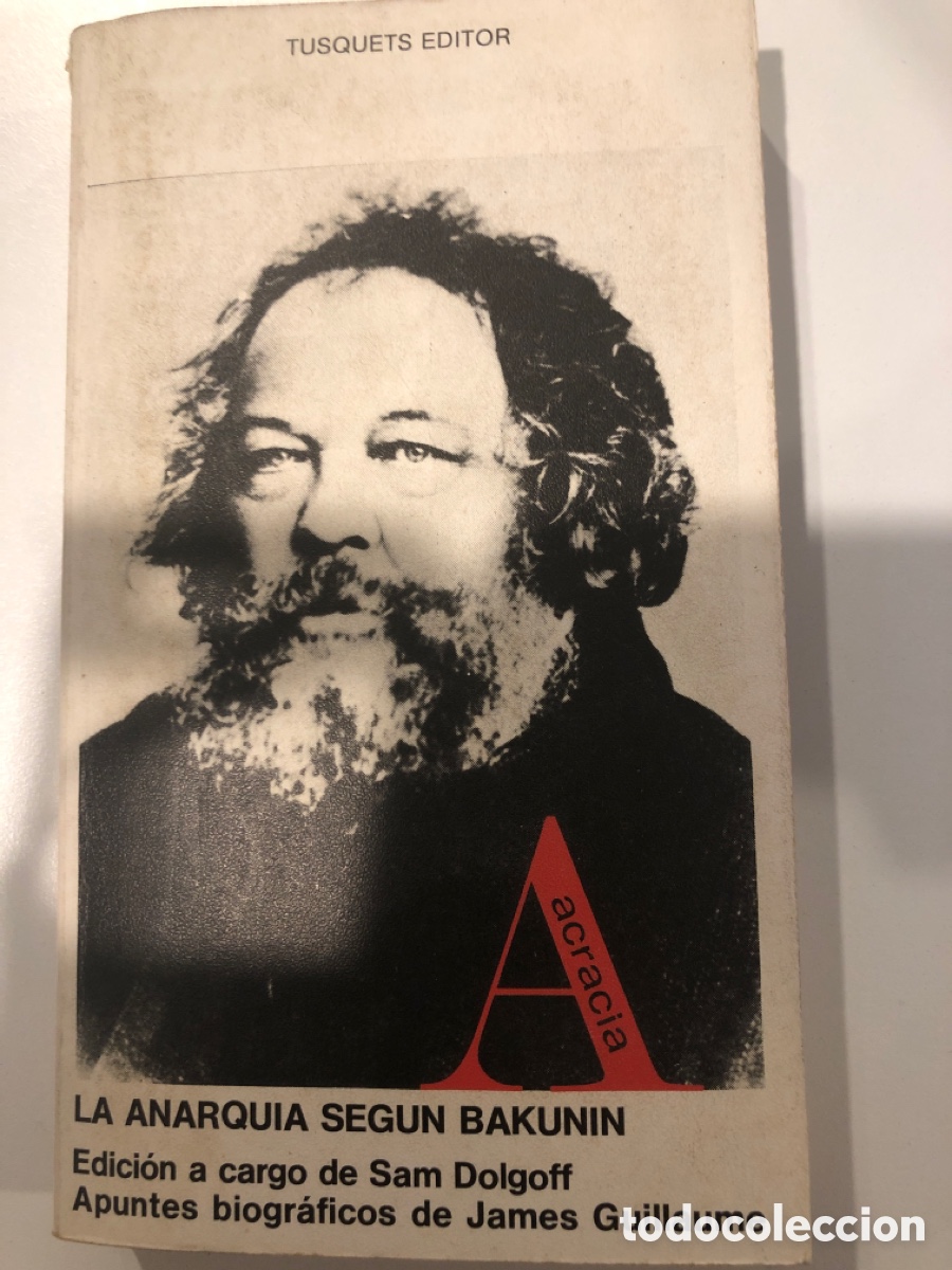 Libros de segunda mano: La anarquia segun Bakunin. Tusquets editor - Foto 1
