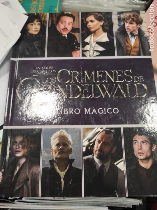 Libros de segunda mano: LOS CR&Iacute;MENES DE GRINDELWALD - EL LIBRO M&Aacute;GICO - NUEVO - Foto 1