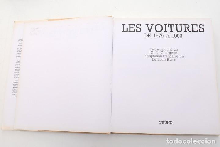 Libros de segunda mano: Les Voitures de 1970 a 1990. Regards - Foto 5
