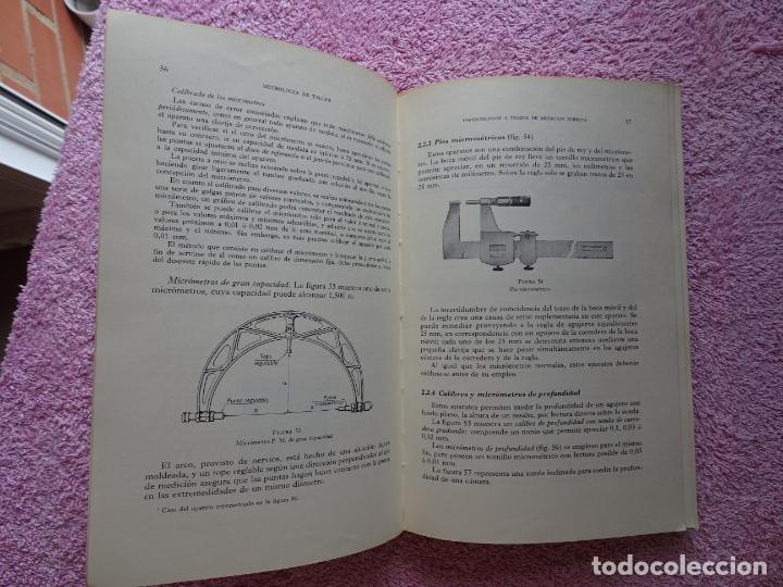 Libros de segunda mano: metrolog&iacute;a de taller ediciones urmo 1974 edici&oacute;n 1&ordf; Compain - Foto 8
