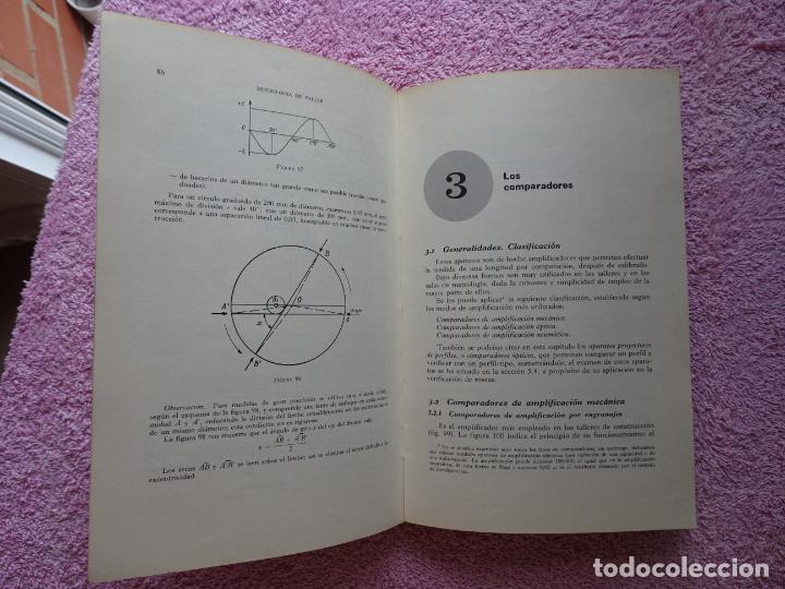 Libros de segunda mano: metrolog&iacute;a de taller ediciones urmo 1974 edici&oacute;n 1&ordf; Compain - Foto 9