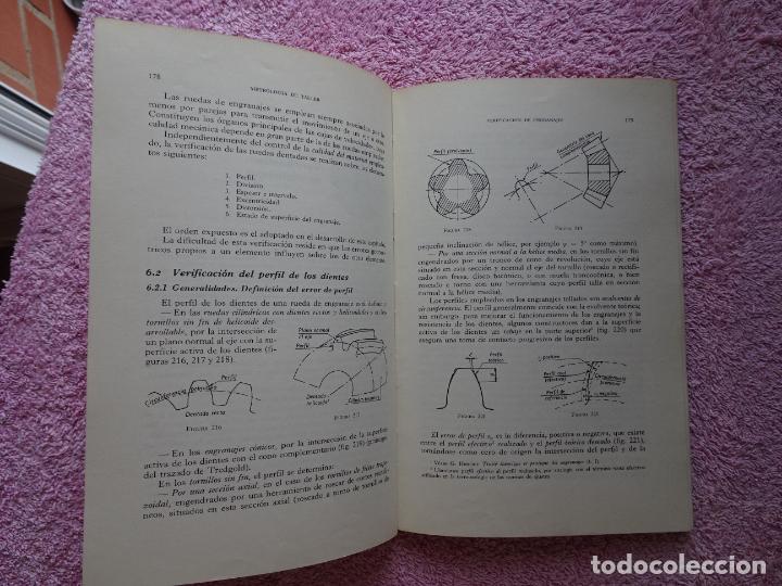 Libros de segunda mano: metrolog&iacute;a de taller ediciones urmo 1974 edici&oacute;n 1&ordf; Compain - Foto 13