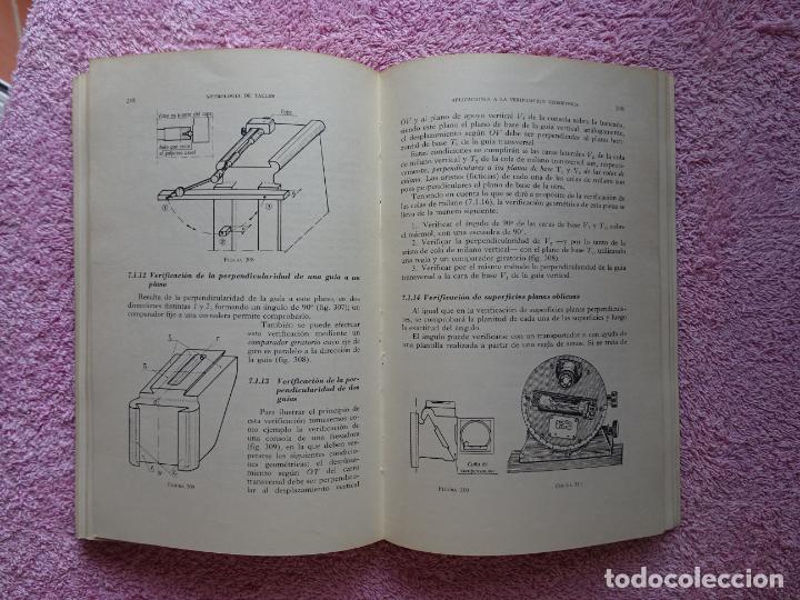 Libros de segunda mano: metrolog&iacute;a de taller ediciones urmo 1974 edici&oacute;n 1&ordf; Compain - Foto 15