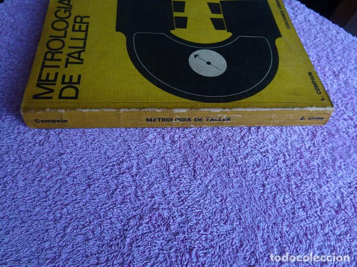 Libros de segunda mano: metrolog&iacute;a de taller ediciones urmo 1974 edici&oacute;n 1&ordf; Compain - Foto 19