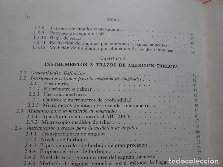 Libros de segunda mano: metrolog&iacute;a de taller ediciones urmo 1974 edici&oacute;n 1&ordf; Compain - Foto 22