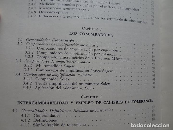 Libros de segunda mano: metrolog&iacute;a de taller ediciones urmo 1974 edici&oacute;n 1&ordf; Compain - Foto 23
