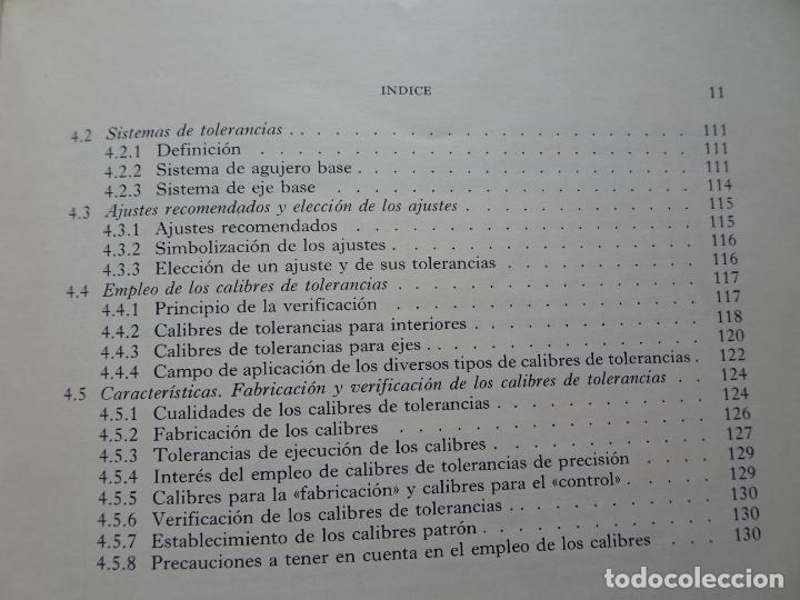 Libros de segunda mano: metrolog&iacute;a de taller ediciones urmo 1974 edici&oacute;n 1&ordf; Compain - Foto 24
