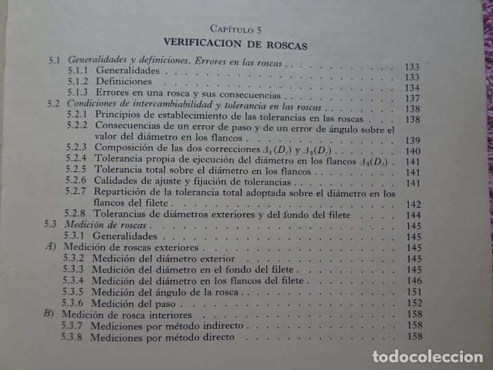 Libros de segunda mano: metrolog&iacute;a de taller ediciones urmo 1974 edici&oacute;n 1&ordf; Compain - Foto 25