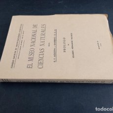 Libros de segunda mano: 1944 - R. P. AGUSTÍN J. BARREIRO, O.S.A. EL MUSEO NACIONAL DE CIENCIAS NATURALES. Lote 363075975