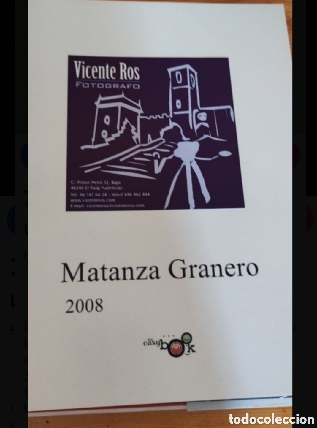 Libros de segunda mano: LIBRO, MATANZA GRANERO - Foto 1