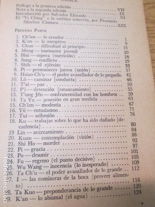Libros de segunda mano: YI CHING. LIBRO DE LAS MUTACIONES. LINCE EDITORES. 1956. - Foto 7