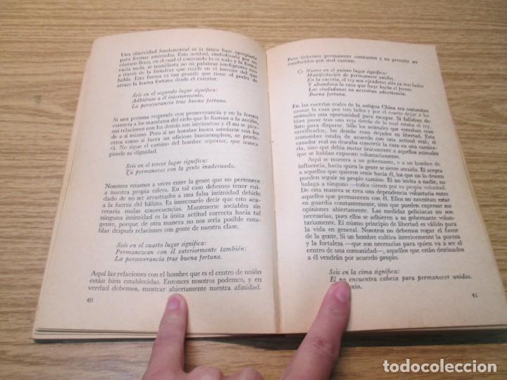 Libros de segunda mano: YI CHING. LIBRO DE LAS MUTACIONES. LINCE EDITORES. 1956. - Foto 10