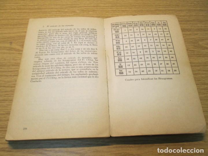 Libros de segunda mano: YI CHING. LIBRO DE LAS MUTACIONES. LINCE EDITORES. 1956. - Foto 15