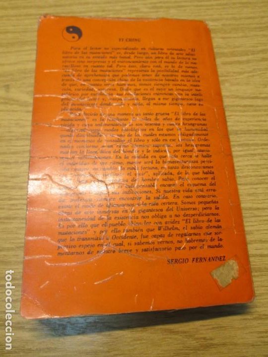 Libros de segunda mano: YI CHING. LIBRO DE LAS MUTACIONES. LINCE EDITORES. 1956. - Foto 16