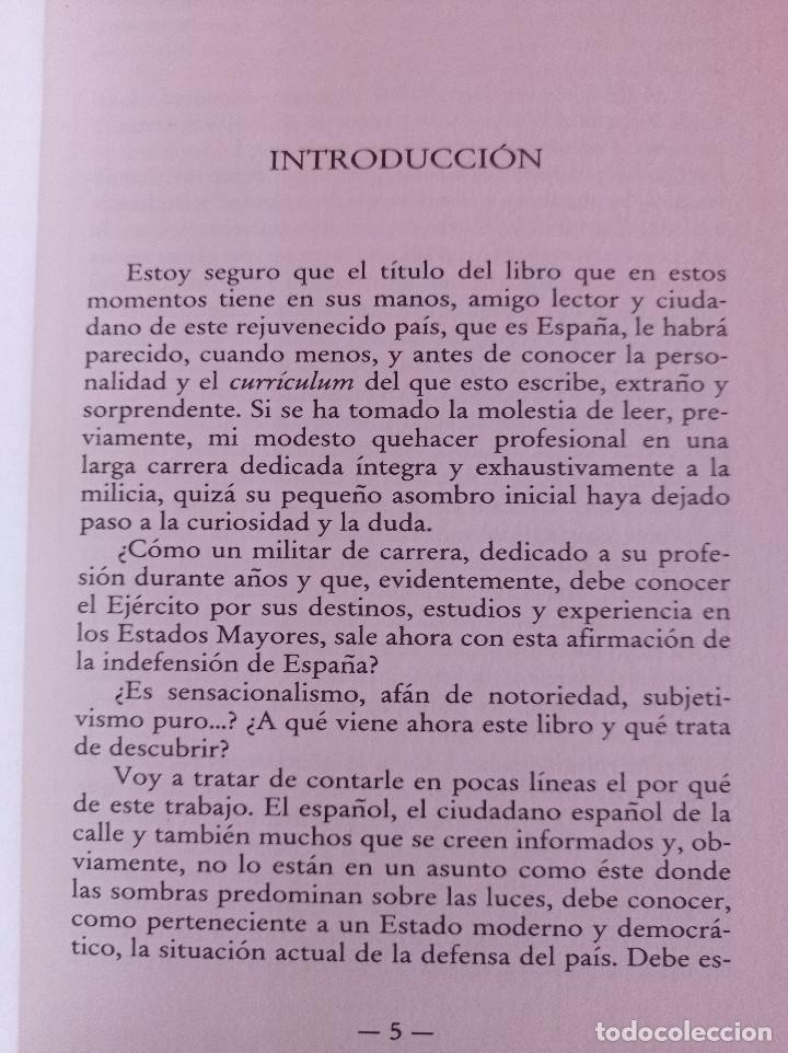 Libros de segunda mano: ESPA&Ntilde;A INDEFENSA. CORONEL AMADEO MART&Iacute;NEZ INGL&Eacute;S. DOCUMENTOS. ED. B. (1990) - Foto 3