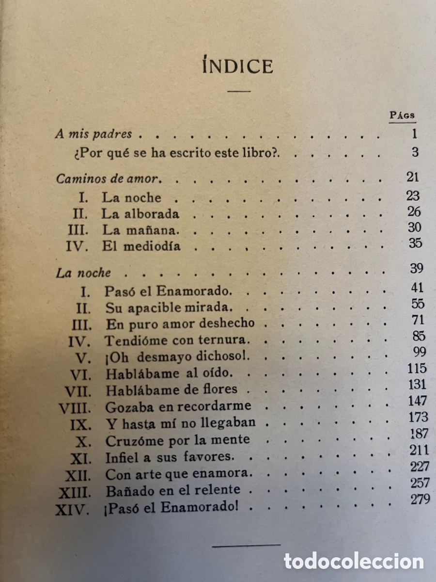 Libros de segunda mano: Caminos de Amor, La Noche - Foto 3
