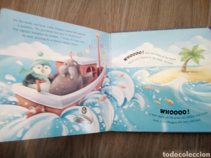 Libros de segunda mano: Little penguin,s Big adventures ( en ingl&eacute;s, muchos dibujos ) - Foto 2