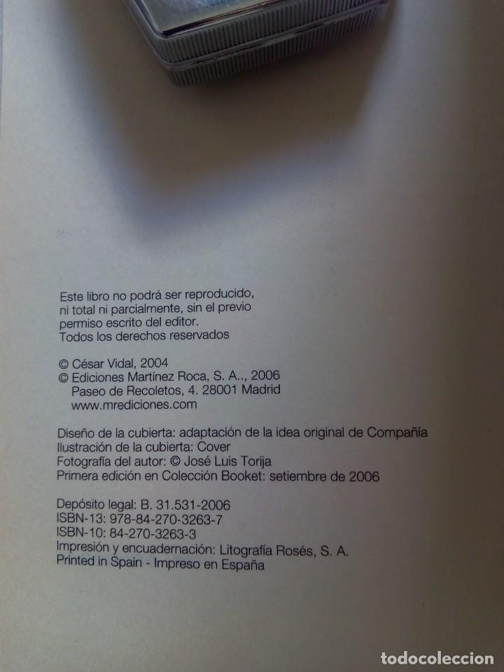 Libros de segunda mano: EL TESTAMENTO DEL PESCADOR / C&Eacute;SAR VIDAL - Foto 2