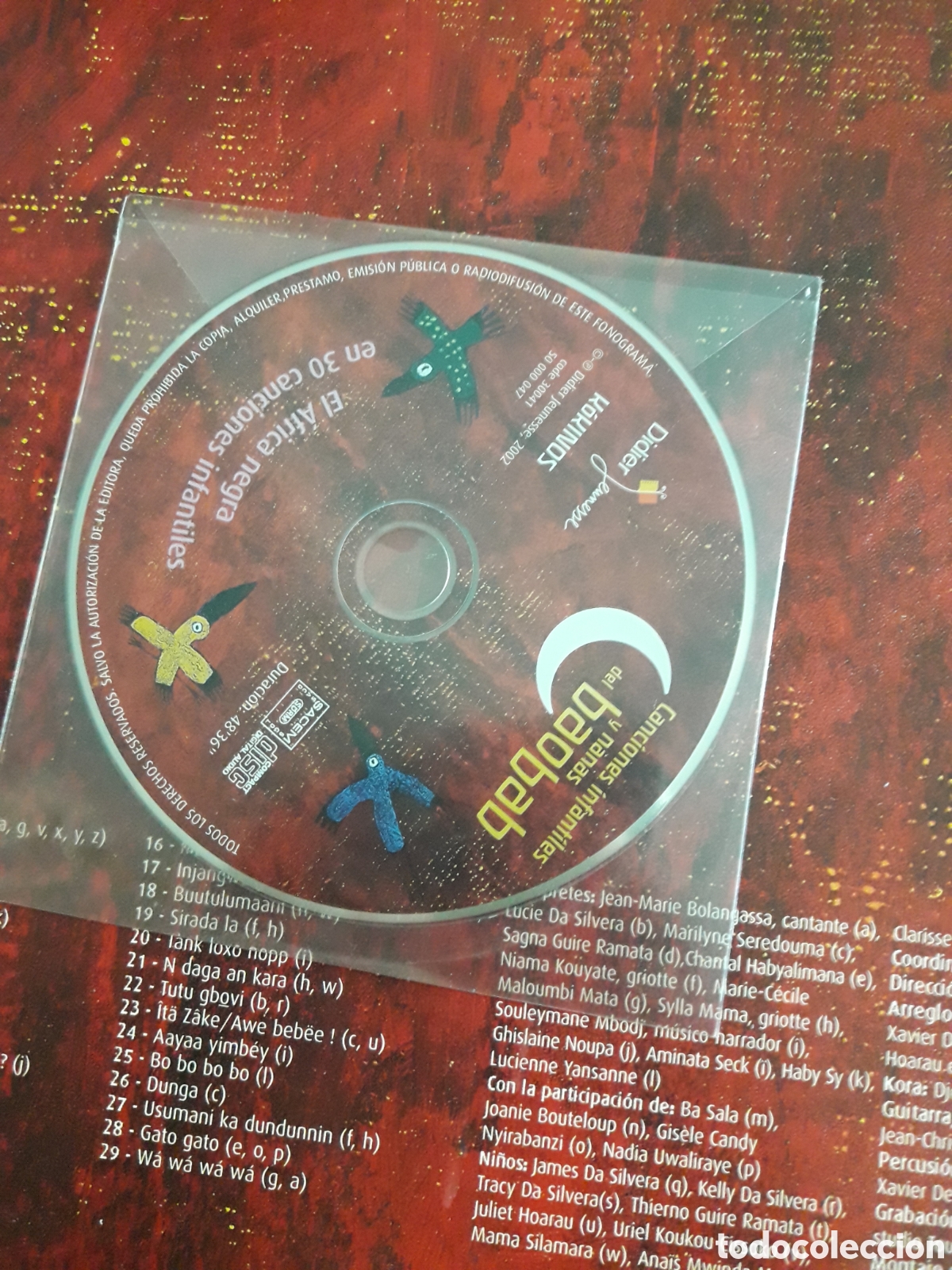 Libros de segunda mano: LIBRO CD CANCIONES INFANTILES Y NANAS DEL BAOBAD - Foto 2