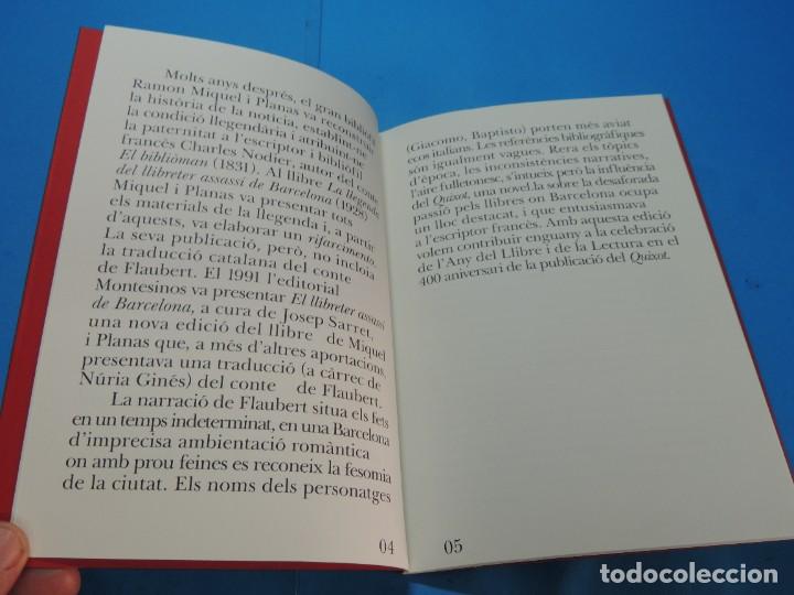 Libros de segunda mano: BIBLIOMANIA.- GUSTAVE FLAUBERT. (edici&oacute;n en Catal&aacute;n) - Foto 5