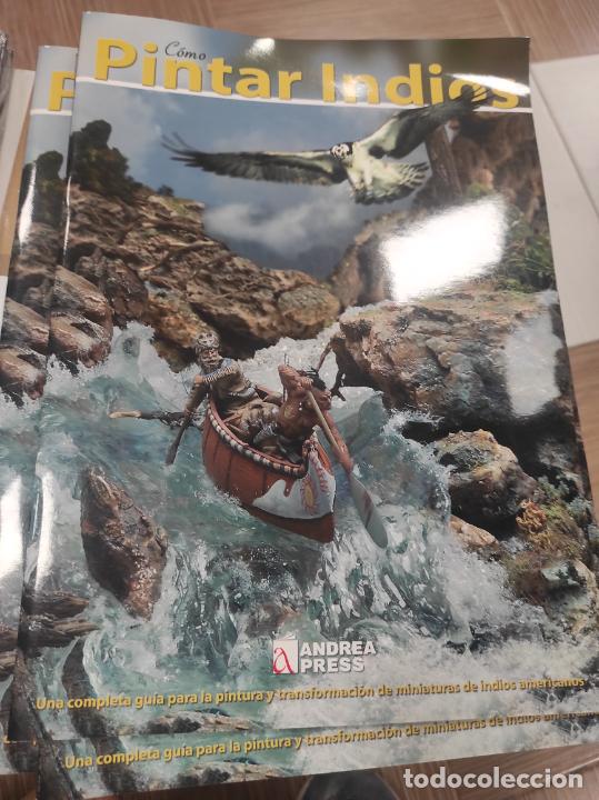 Libros de segunda mano: COMO PINTAR INDIOS. GU&Iacute;A COMPLETA - EQUIPO DE ANDREA PRESS - Foto 1