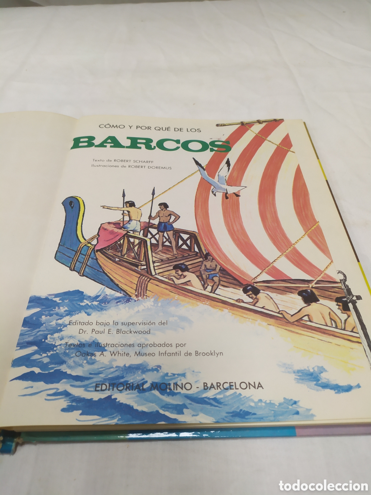 Libros de segunda mano: C&oacute;mo y por qu&eacute; de los barcos. Editorial Molino, 1973 - Foto 3