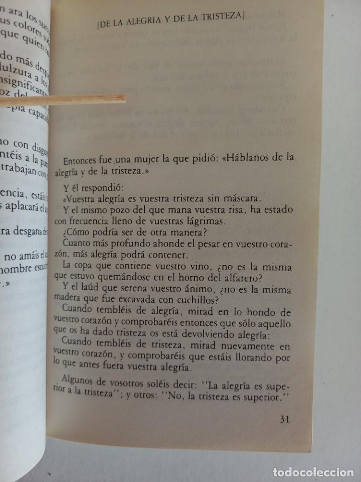 Libros de segunda mano: EL DELEITE Y EL PODER DE LA PALABRA DEL MAYOR POETA DE ORIENTE MEDIO GIBRAN - Foto 11