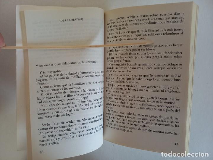 Libros de segunda mano: EL DELEITE Y EL PODER DE LA PALABRA DEL MAYOR POETA DE ORIENTE MEDIO GIBRAN - Foto 13