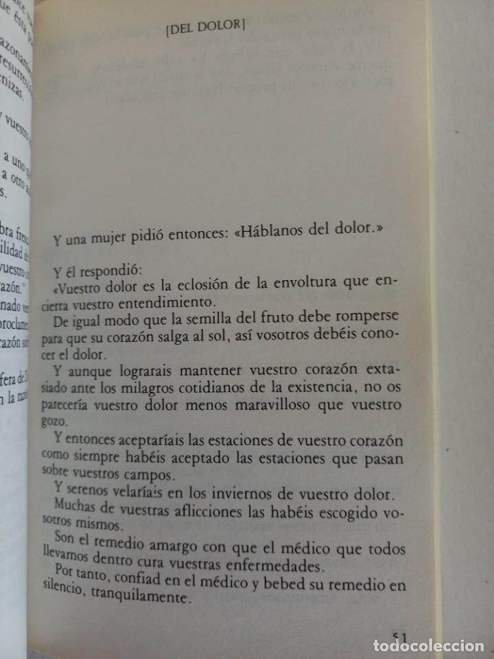 Libros de segunda mano: EL DELEITE Y EL PODER DE LA PALABRA DEL MAYOR POETA DE ORIENTE MEDIO GIBRAN - Foto 14