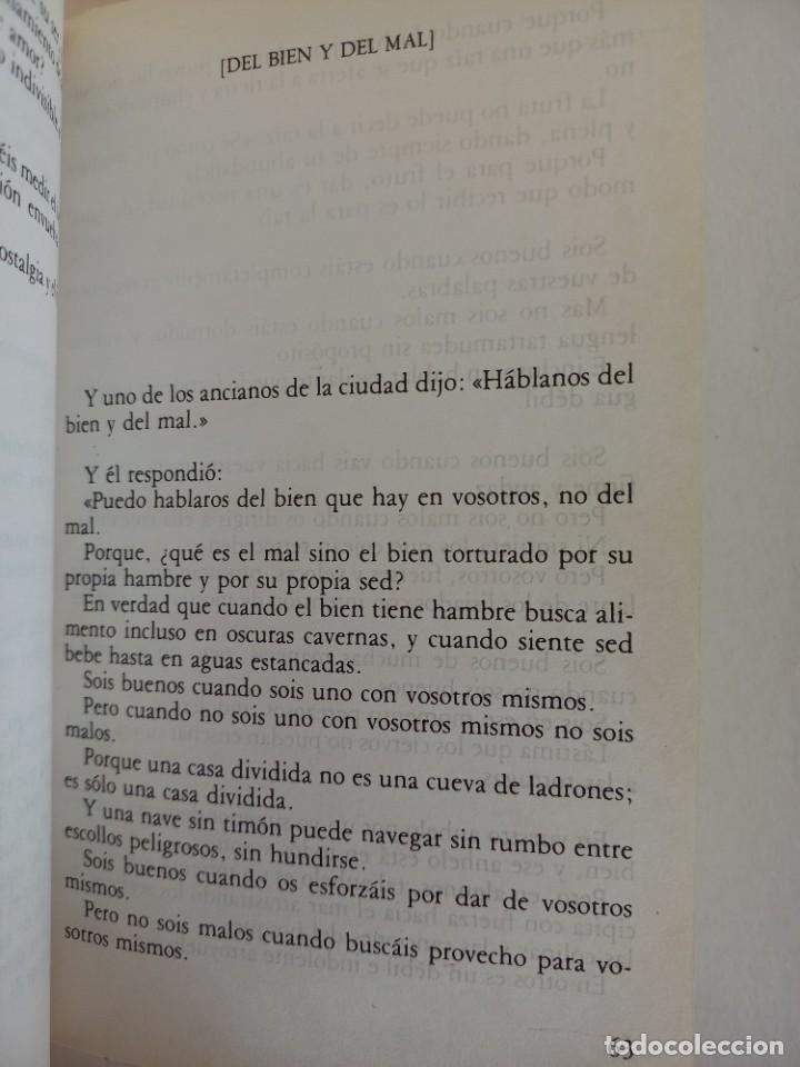 Libros de segunda mano: EL DELEITE Y EL PODER DE LA PALABRA DEL MAYOR POETA DE ORIENTE MEDIO GIBRAN - Foto 16
