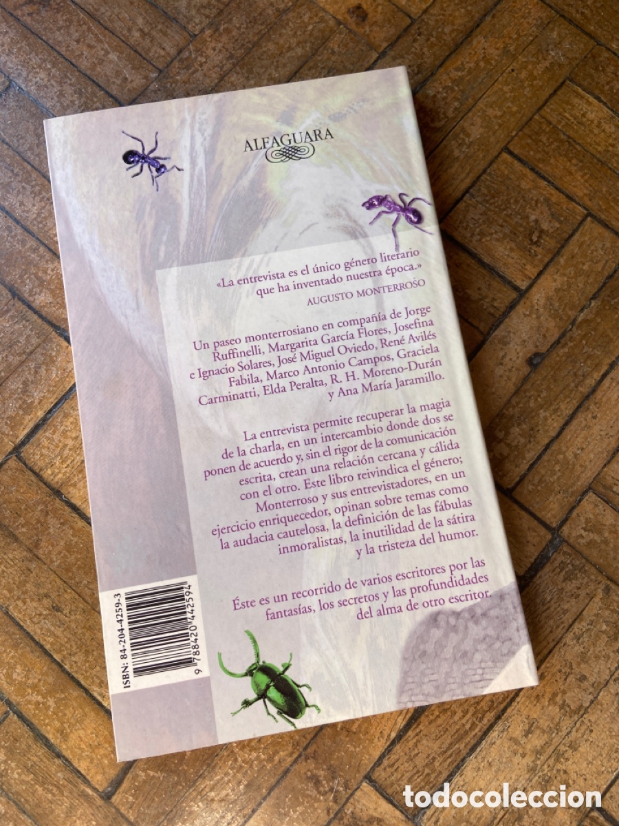 Libros de segunda mano: Viaje al centro de la f&aacute;bula - Augusto Monterroso - Alfaguara (2001) - Foto 5
