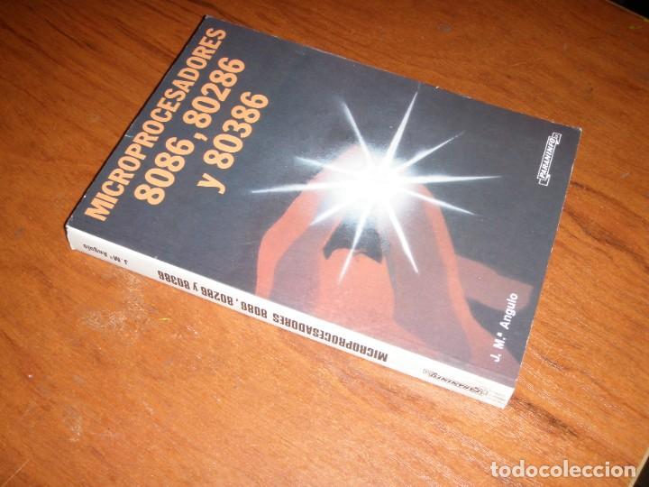 Libros de segunda mano: LIBRO MICROPROCESADORES 8086 80826 Y 80836 PARANINFO - Foto 2