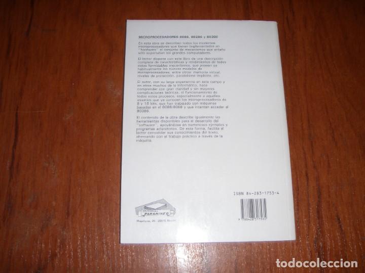 Libros de segunda mano: LIBRO MICROPROCESADORES 8086 80826 Y 80836 PARANINFO - Foto 6