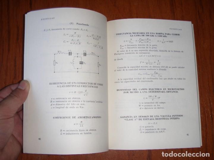 Libros de segunda mano: ELECTRONICA FORMULAS PROBLEMAS TABLAS CIRCUITOS INTEGRADOS PARANINFO - Foto 3