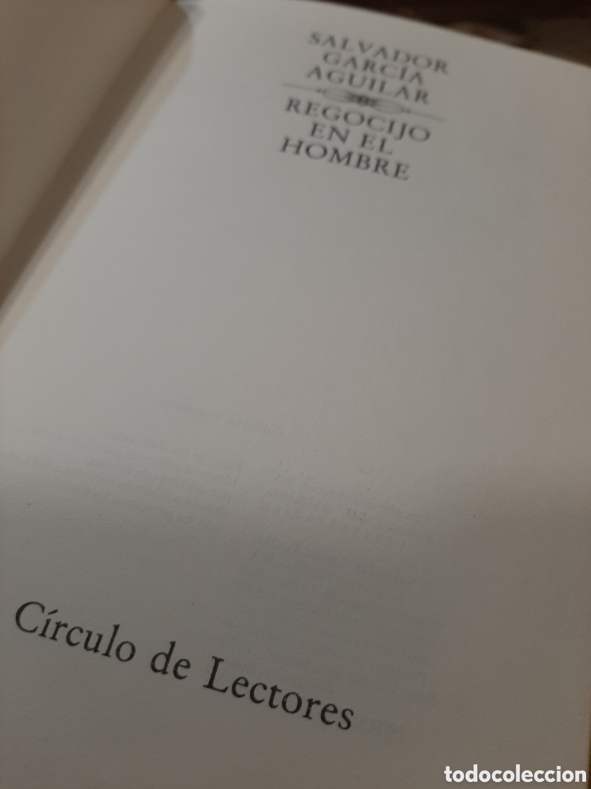 Libros de segunda mano: Regocijo en el hombre - Foto 3