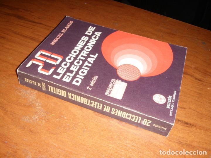 Libros de segunda mano: LIBRO 20 LECCIONES ELECTRONICA DIGITAL MARCOMBO - Foto 6