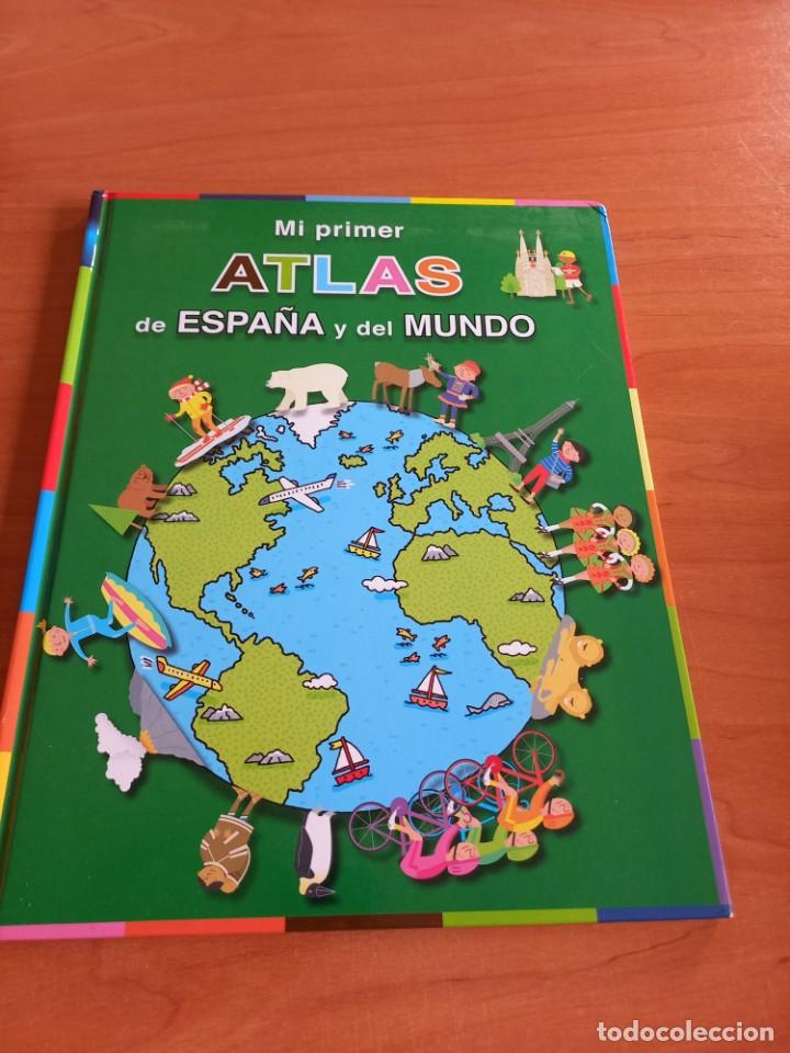 Libros de segunda mano: Mi primer Atlas de Espa&ntilde;a y del mundo. Macmillan - Foto 1