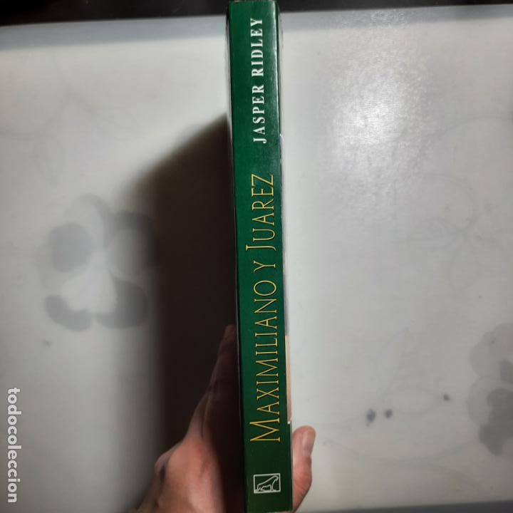 Libros de segunda mano: MAXIMILIANO Y JUAREZ. JASPER RIDLEY. VERGARA. 1994. - Foto 2