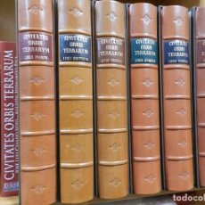 Libros de segunda mano: FACSÍMIL DEL LIBRO INCUNABLE CIVITATIS ORBIS TERRARUM - 6 VOLÚMENES ED CODICES MEDIEVALES CM CARTEM