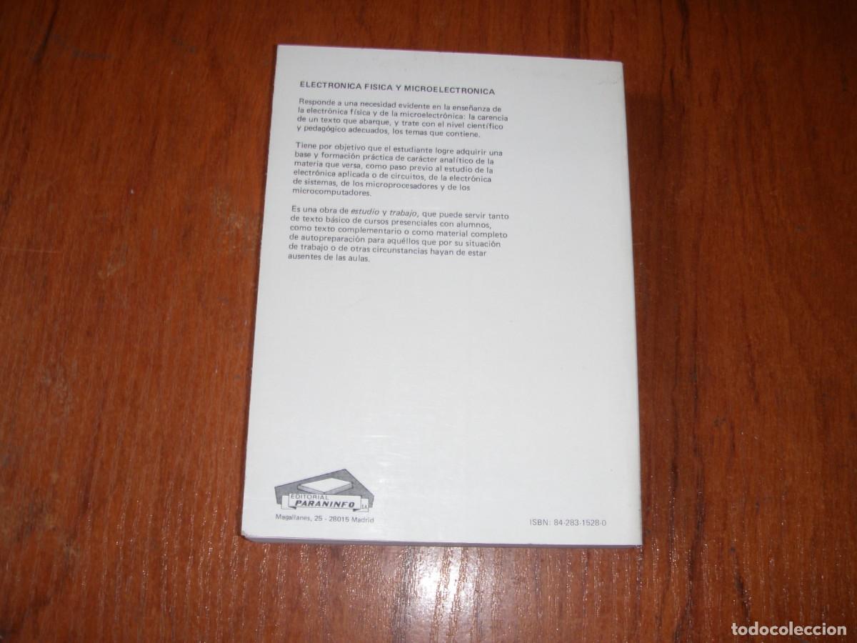 Libros de segunda mano: ELECTRONICA F&Iacute;SICA Y MICRO ELECTRONICA PARANINFO - Foto 5