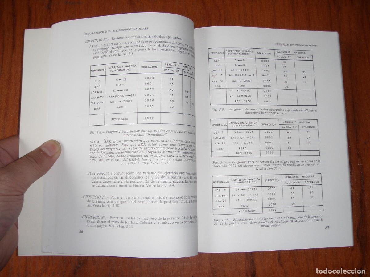 Libros de segunda mano: MICRO PROCESADORES DISE&Ntilde;O PRACTICO DE SISTEMAS PARANINFO - Foto 4