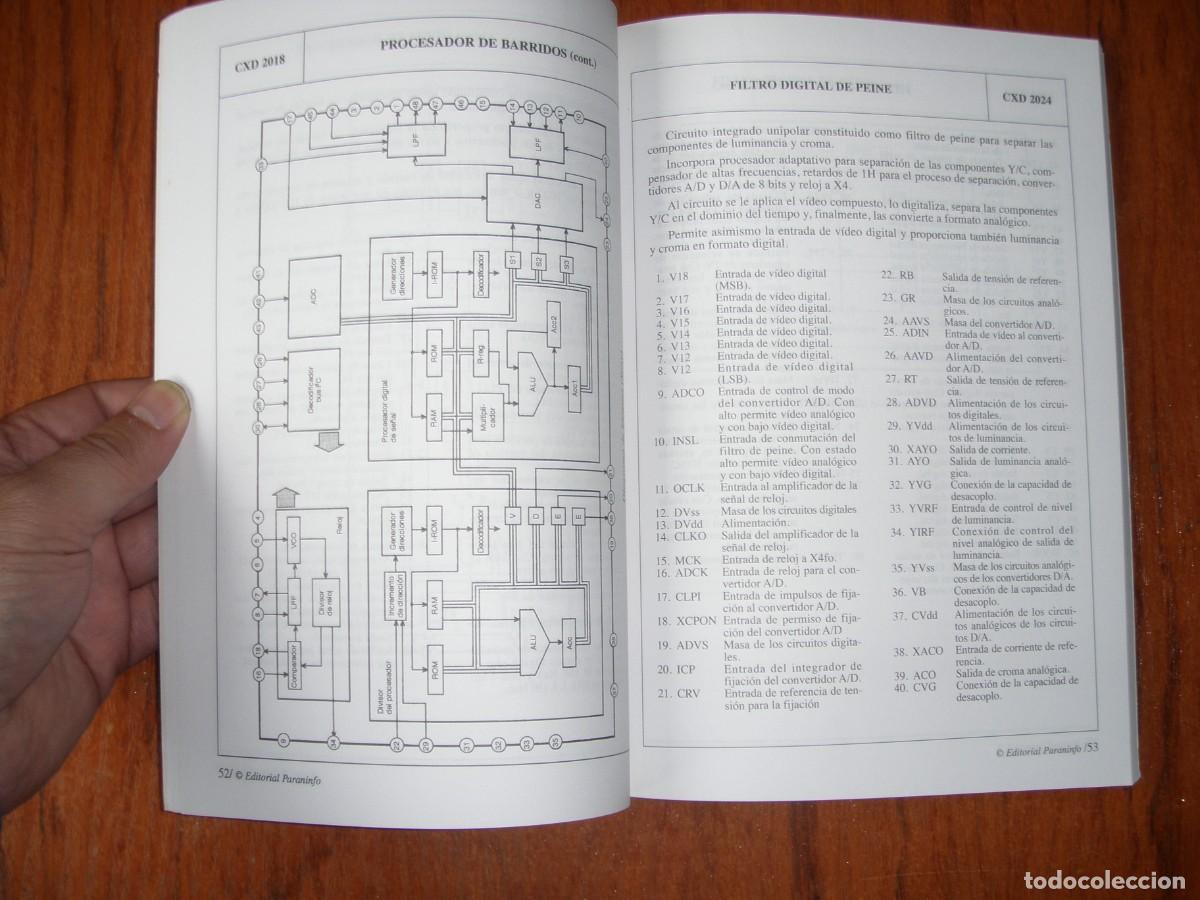 Libros de segunda mano: CIRCUITOS INTEGRADOS EN TV 4 PARANINFO - Foto 4