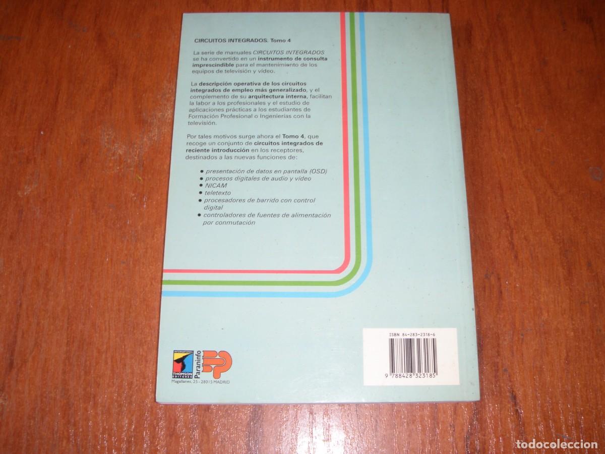 Libros de segunda mano: CIRCUITOS INTEGRADOS EN TV 4 PARANINFO - Foto 5