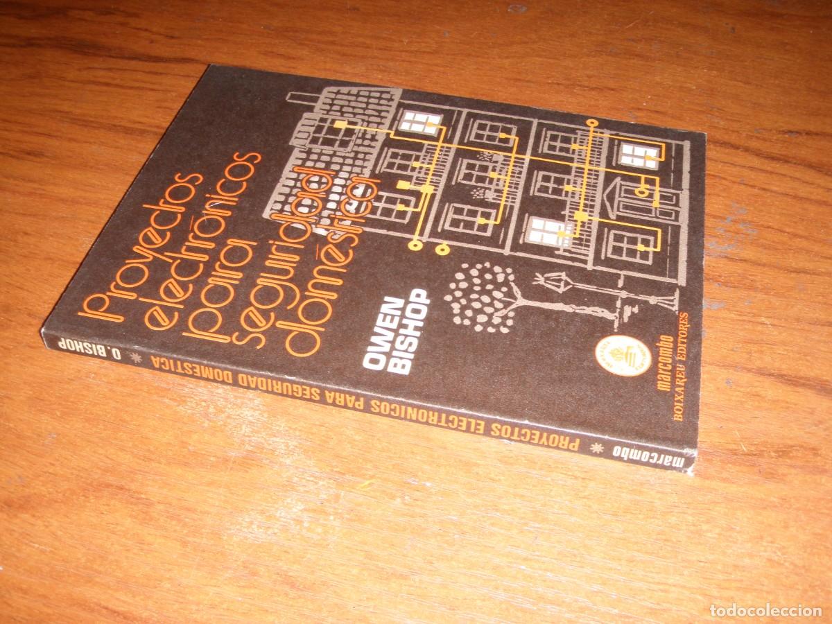 Libros de segunda mano: PROYECTOS ELECTRONICOS PARA SEGURIDAD DOM&Eacute;STICA MARCOMBO - Foto 2