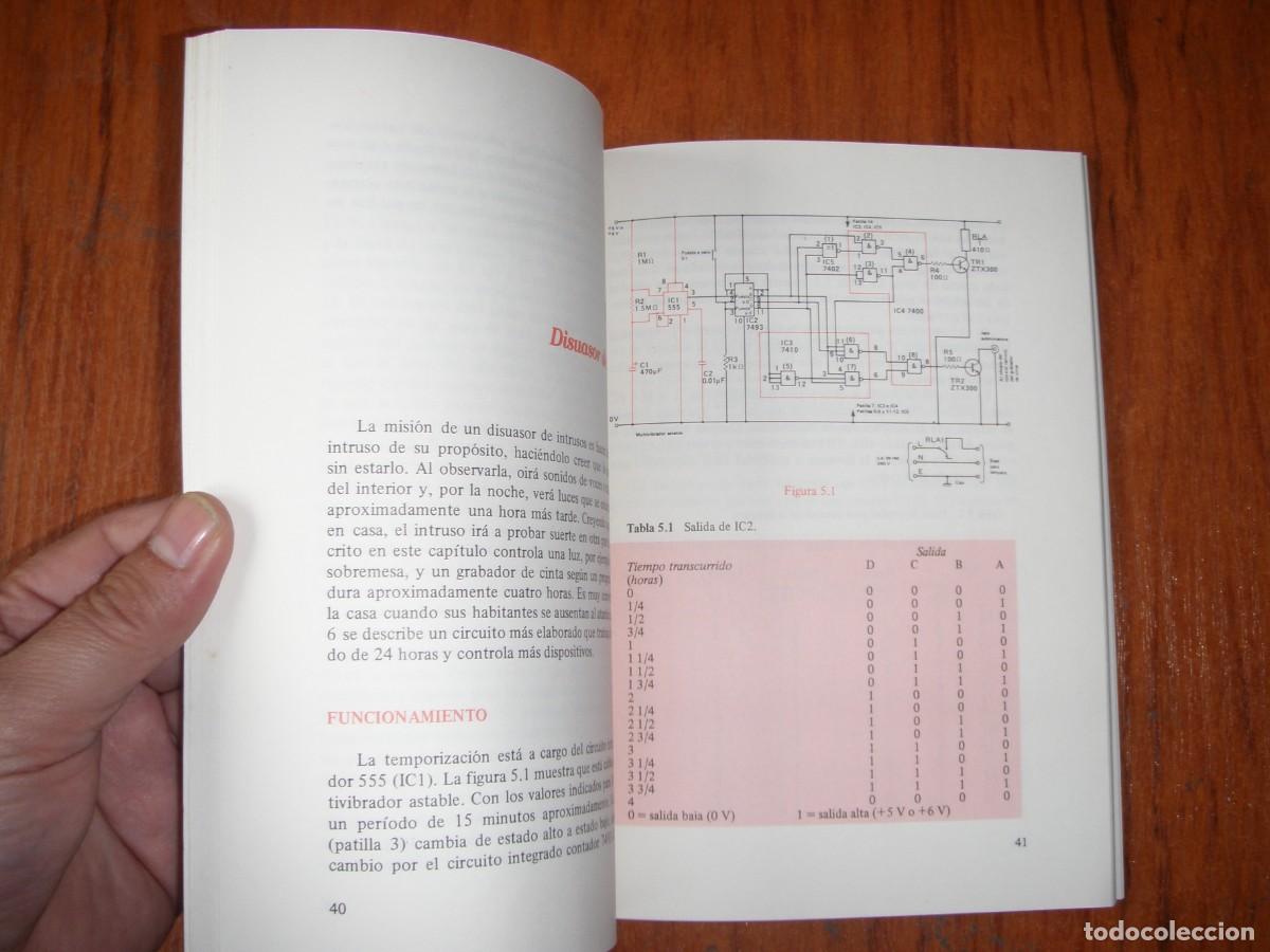 Libros de segunda mano: PROYECTOS ELECTRONICOS PARA SEGURIDAD DOM&Eacute;STICA MARCOMBO - Foto 3