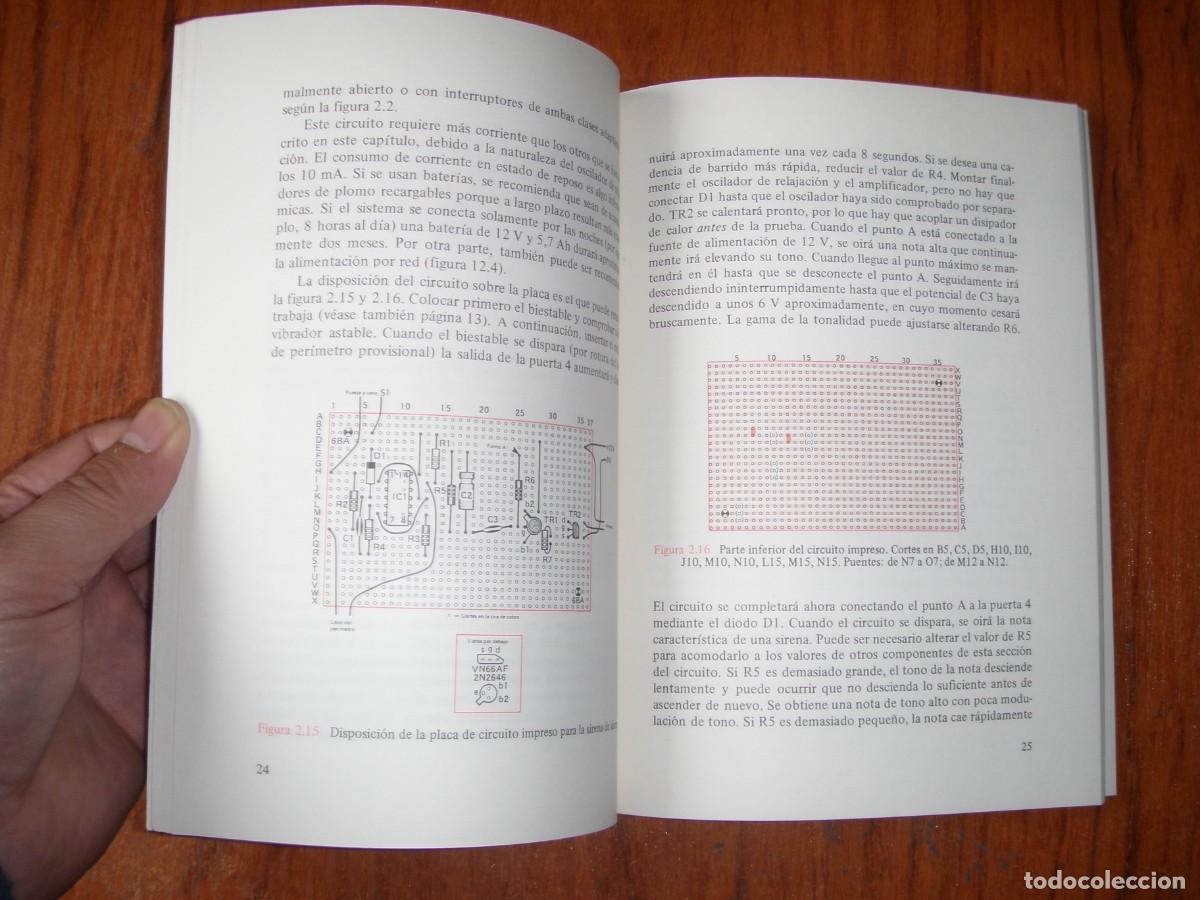 Libros de segunda mano: PROYECTOS ELECTRONICOS PARA SEGURIDAD DOM&Eacute;STICA MARCOMBO - Foto 4