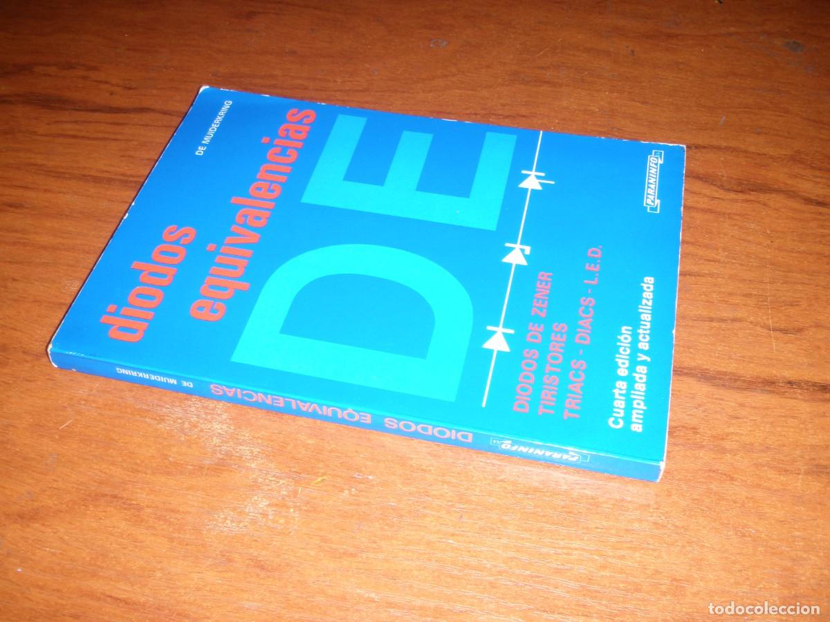 Libros de segunda mano: DIODOS EQUIVALENCIAS PARANINFO - Foto 2
