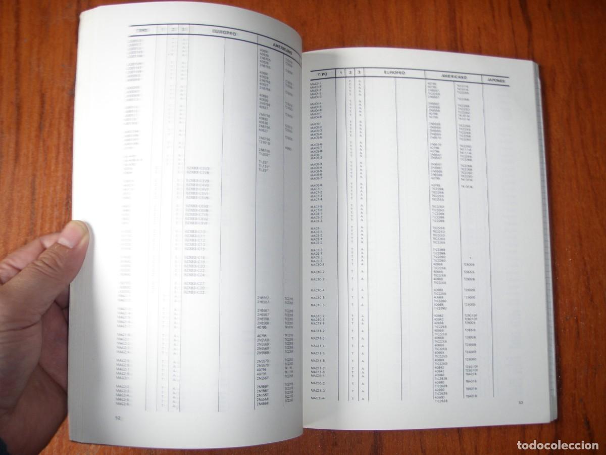 Libros de segunda mano: DIODOS EQUIVALENCIAS PARANINFO - Foto 3