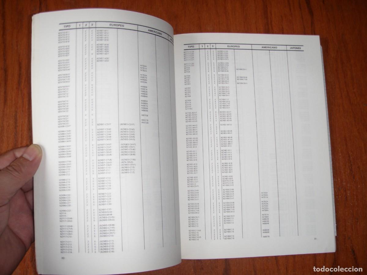 Libros de segunda mano: DIODOS EQUIVALENCIAS PARANINFO - Foto 4