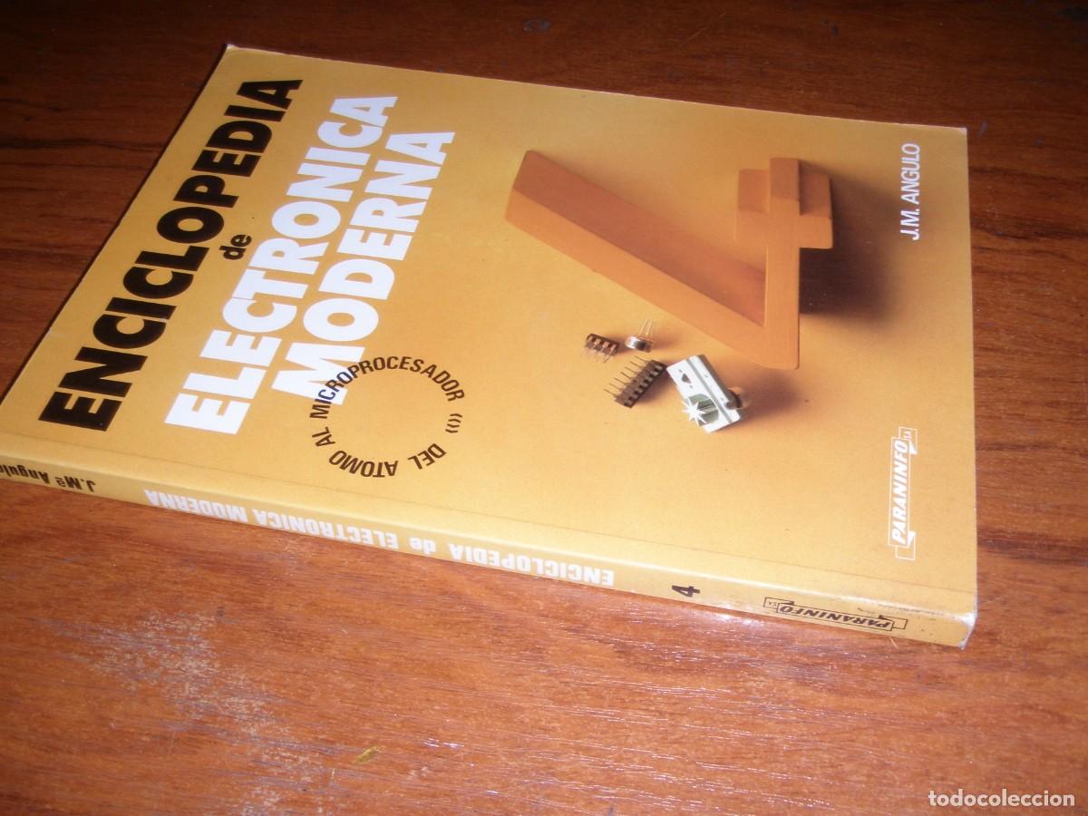 Libros de segunda mano: ENCICLOPEDIA DE ELECTRONICA MODERNA 4 PARANINFO J M ANGULO - Foto 2